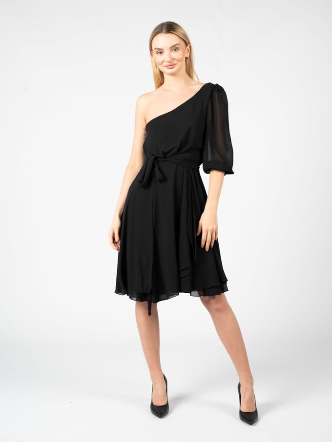 Pinko jurk Elleanthus Vrouw zwart