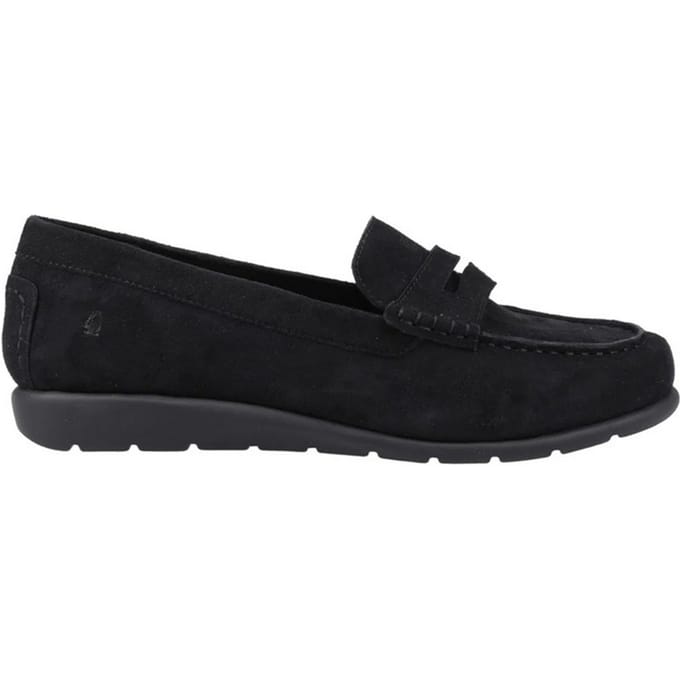 Hush Puppies Dames Shelby Suède Instappers (Zwart)