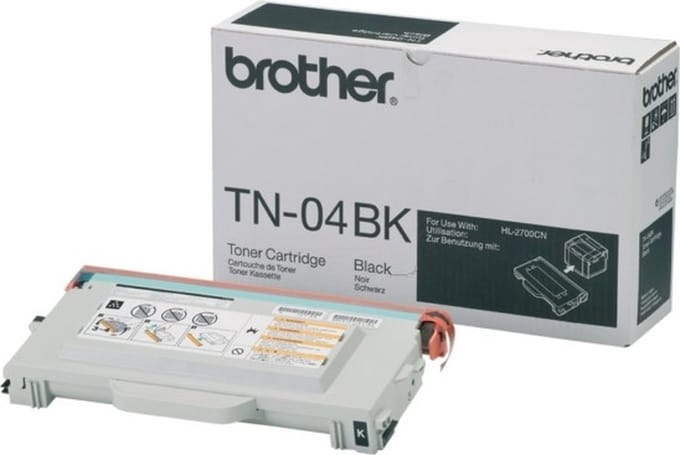Brother TN-04BK Tonercartridge - Zwart