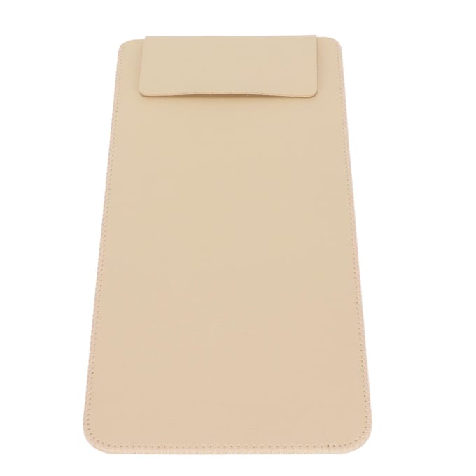 Étui Clavier Sans Fil Cuir PU Portable Léger 30x14x1cm Étui de Protection pour Magic Keyboard noir
