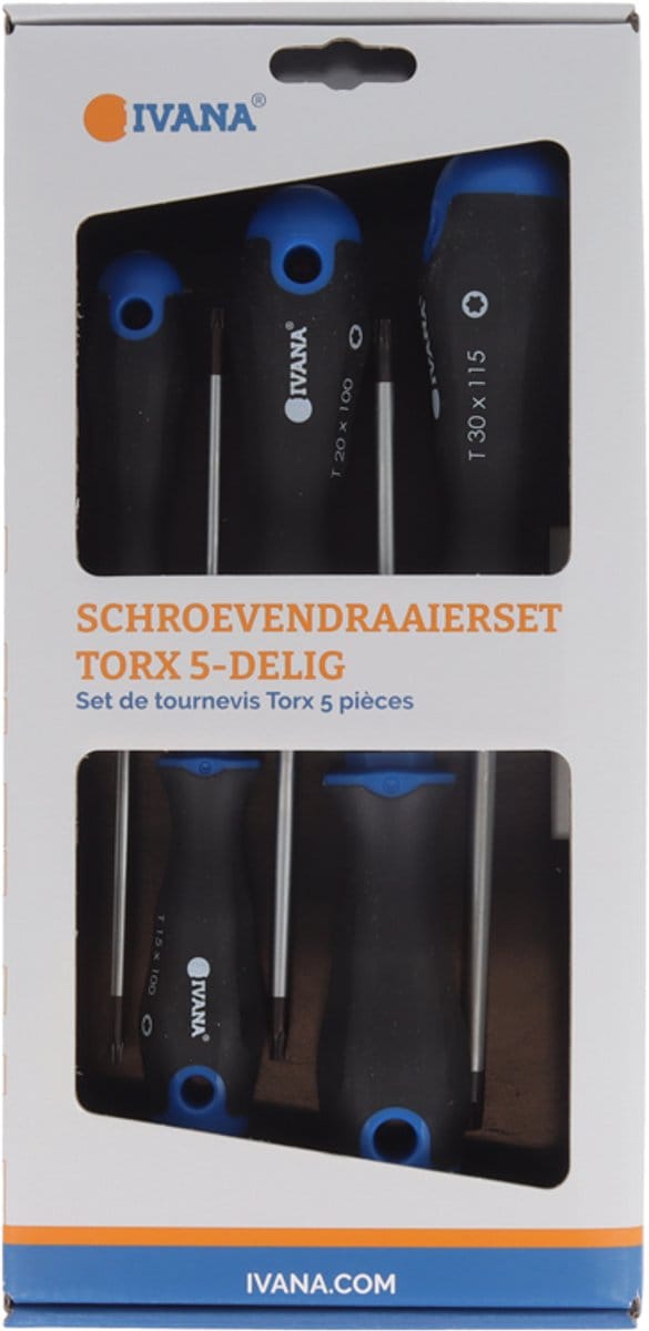 Ivana Schroevendraaierset - TX - 5-delig