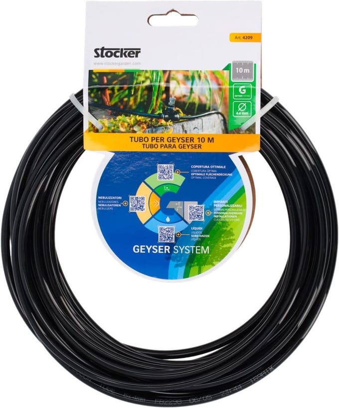 Geysir slang 10 m en Ø 4 mm voor planten