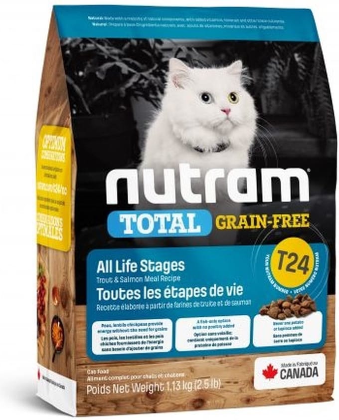 Nutram Total Grain-Free Zalm en forel T24 5,4KG