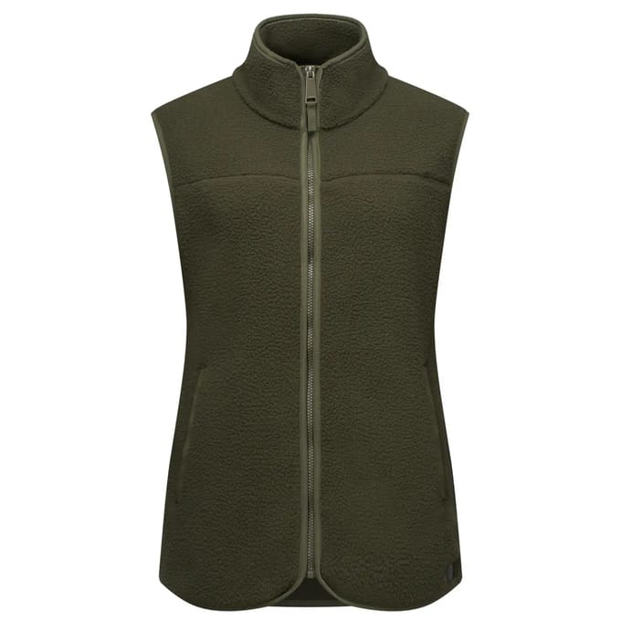 Mouwloze fleece voor dames Regatta Frankie Borg B/W