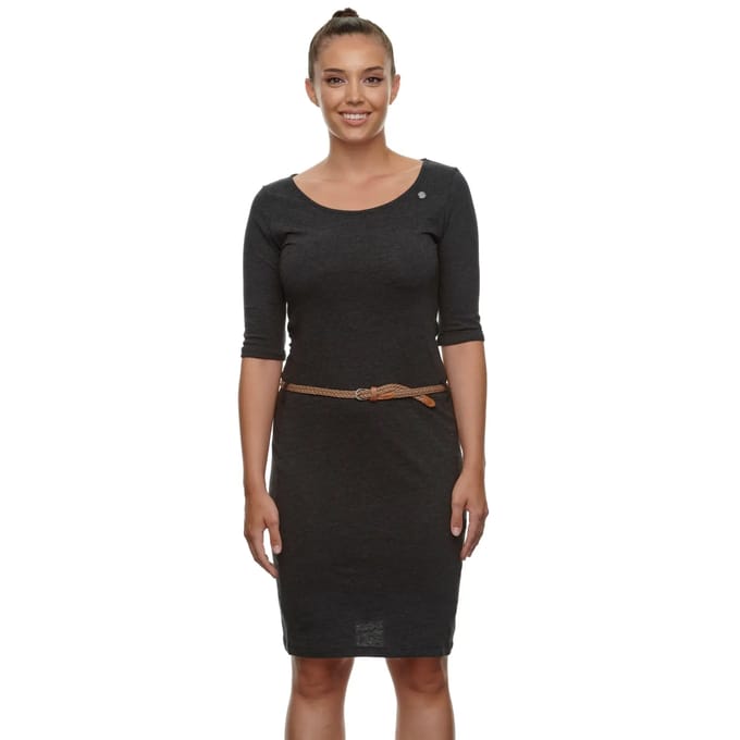 Ragwear jurk tamila Grijs-L (40)