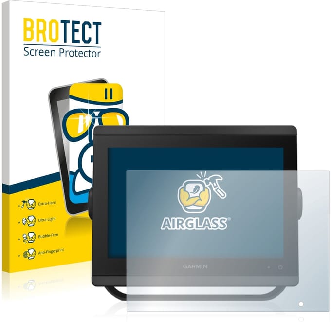 Screenprotector voor Garmin GPSMAP 8410xsv Beschermglas transparant