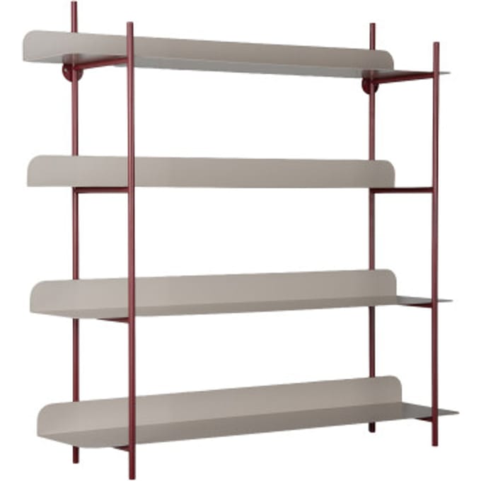 Present Time - Wandrek Reina Cuatro - Rood - 60xx60 cm