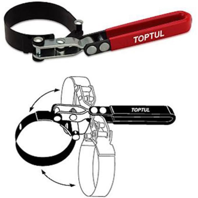 Bandsleutel voor oliefilter TOPTUL 73-85 mm