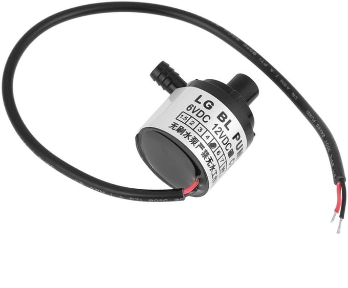 Allecto - Mini Dompelpomp - Brushless - Stille 12V Pomp - 2.5m