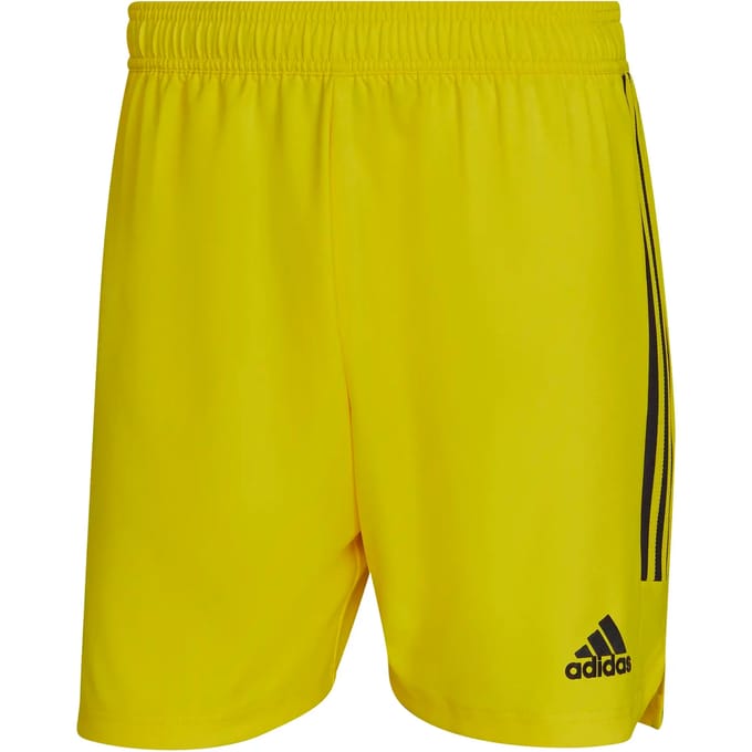 Herenshort adidas Condivo 22 Match Day - Geel - M
