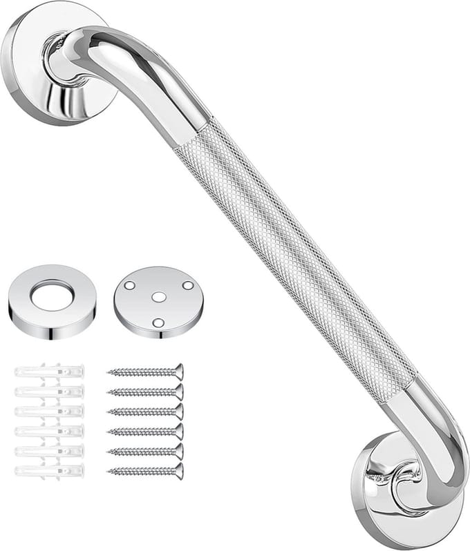 Achilles® Krachtig Handgreep - SS304 Steel - Bad & Douche 40 CM - Veiligheidsgreep - Handgreep