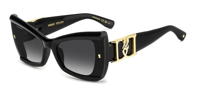 Dsquared2 D2 0170/S Black 63/21/140 WOMAN Zonnebrillen