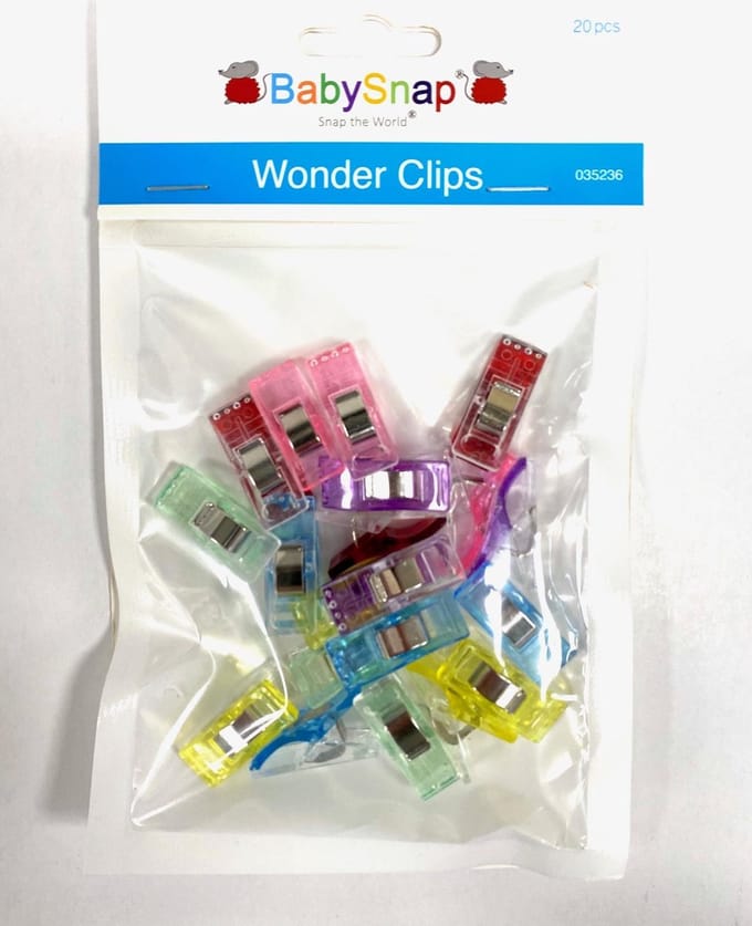 Babysnap wonderclips gekleurd assortiment