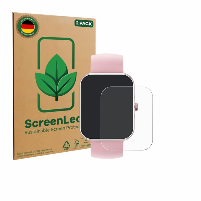 2 Stuks Screenprotector voor Ucani S80K 1.83" - Hoogwaardige Beschermfolie transparant