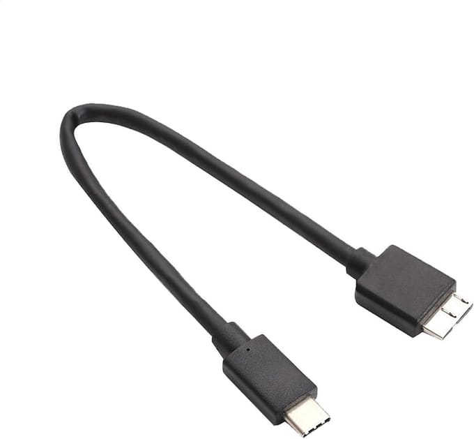 Externe Harde Schijf Kabel - Data Kabel - Snelle Data Overdracht - USB 3.0 Snelheid - 30 cm Lengte