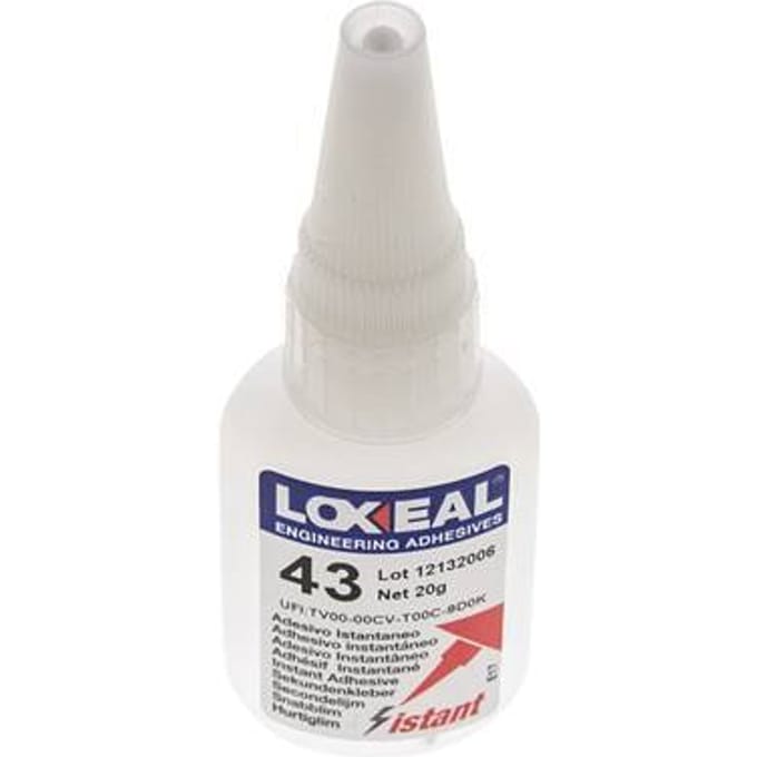 Loxeal Instant Lijm 20ml Transparant 4-8s Uithardingstijd Universele Oppervlakken