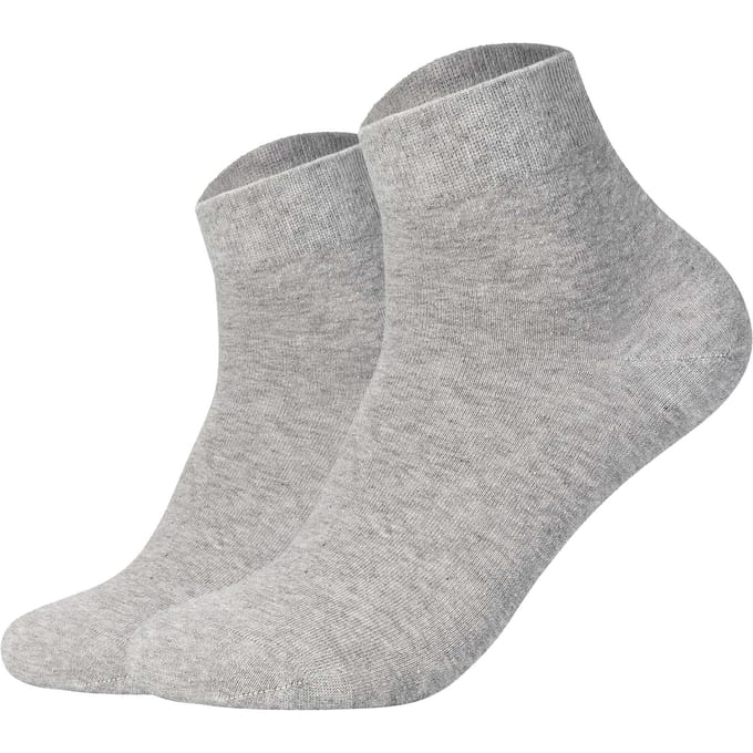 JOOP! Sokken Unisex premium essential cotton Quarter 2p Set van 2