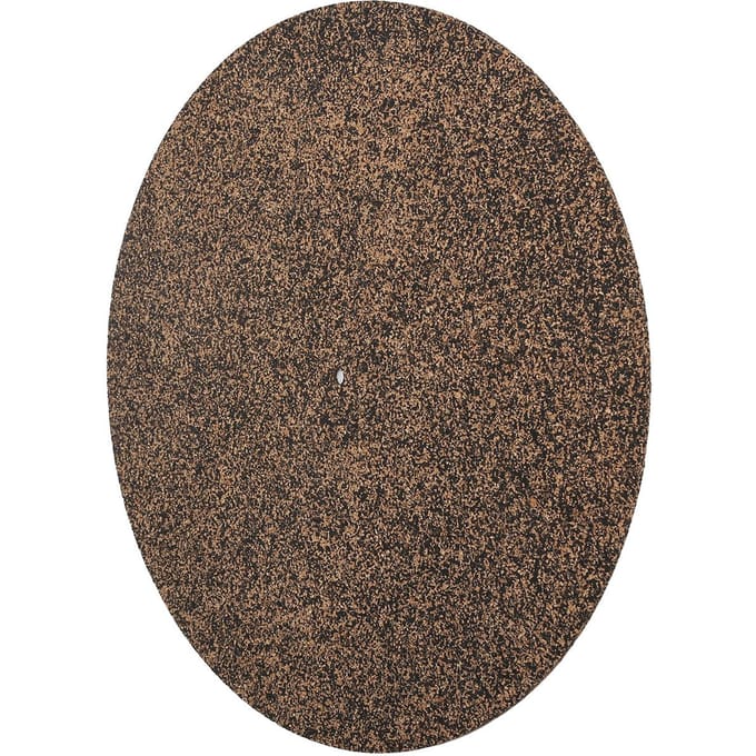 12in Vinyl Platen Mat Pad Kurk Antislip Antistatisch Draaitafel Slipmat voor LP Platen black