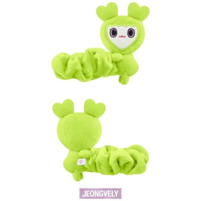 TWICE LOVELY Scrunchie - DIT IS VOOR Jeongvely yellow