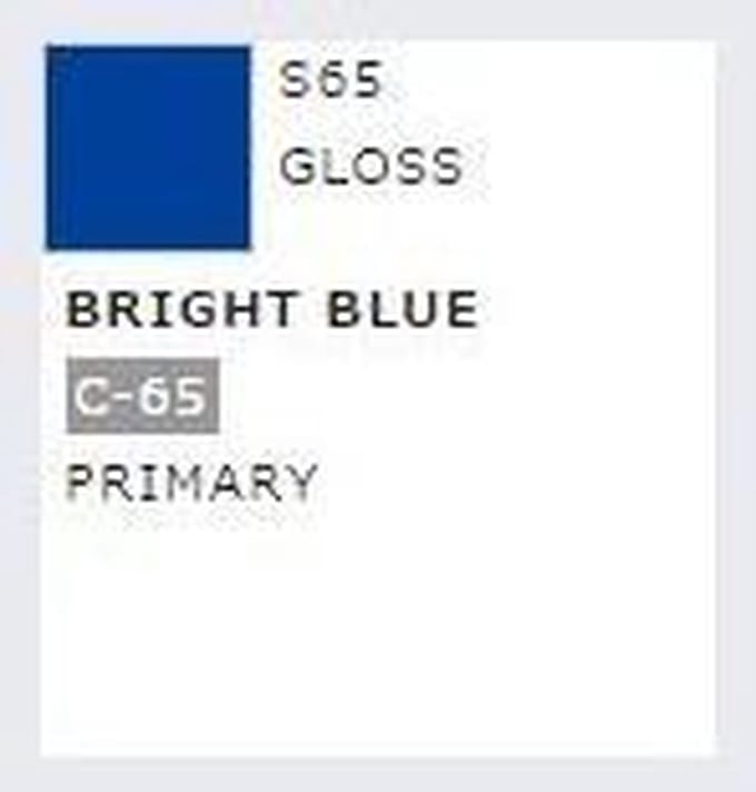 Gunze S-065 - Mr. Color Spray 100 ml Bright Blue - Spuitbus voor Plastic Modelbouw