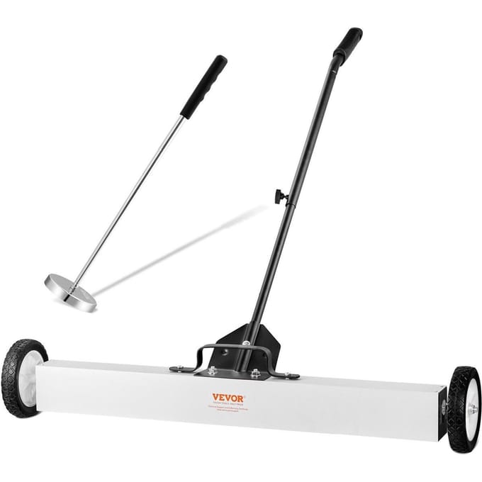 36-Inch Magnetische Veegmachine met Wielen Uitschuifbare Magnetische Opraper