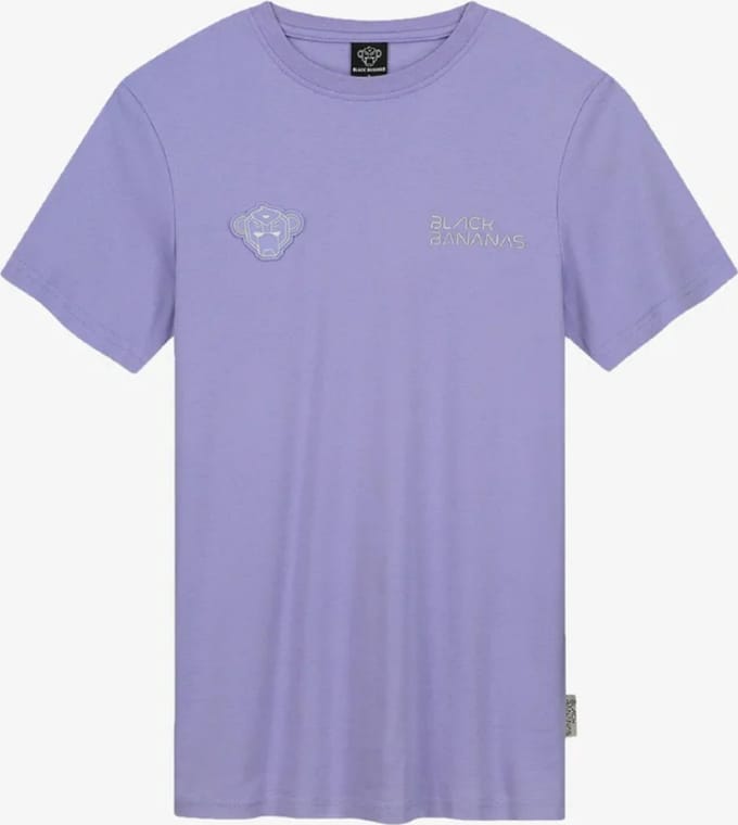 Tshirt Black Bananas - Lila - Maat S