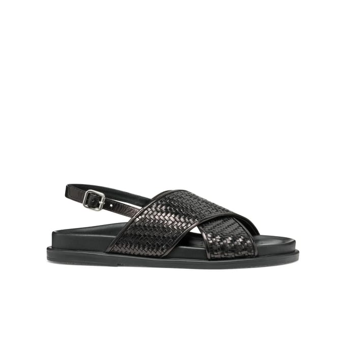 GEOX ADELASH DAMES Sandalen - ZWART - Maat 41