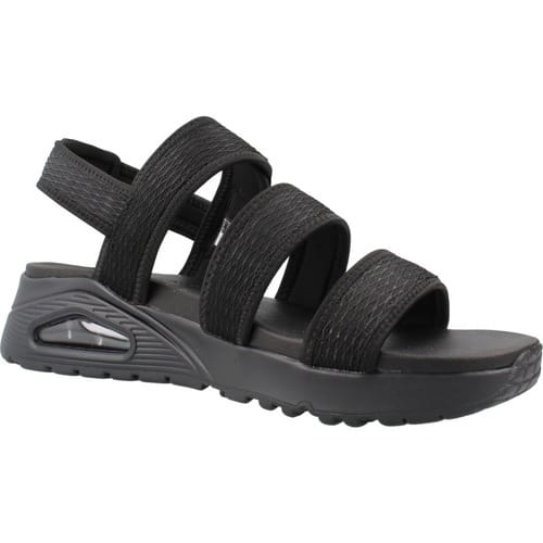 Skechers Uno Sandalen zwart Textiel - Maat 37