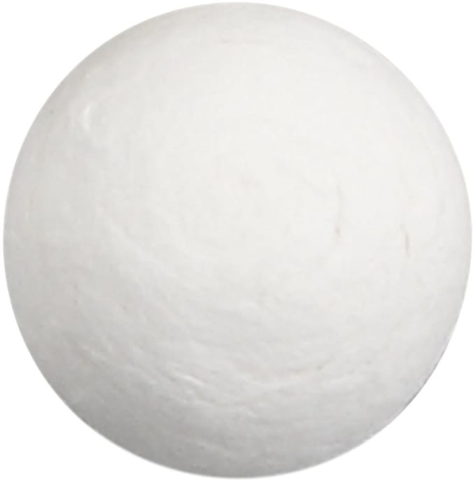 Ballen, d 25 mm, wit, 250 stuk/ 1 doos