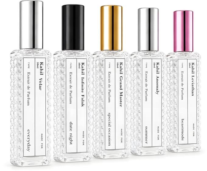 Kahil Daybreak Signature Collection 5 x 10 ml Luxe Herenparfums Cadeauset