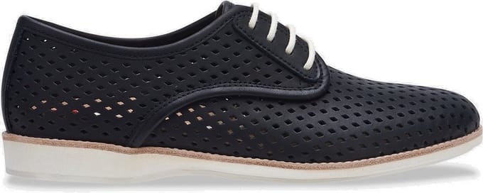 Rollie | Dames | Veterschoen | Derby Punch Black | Maat 38