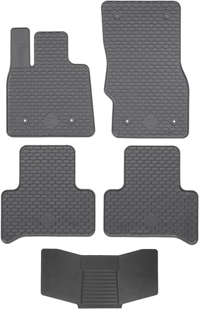 Max-Dywanik - Alfa Romeo Stelvio - Rubberen Matten - Zwart - 63x32 cm