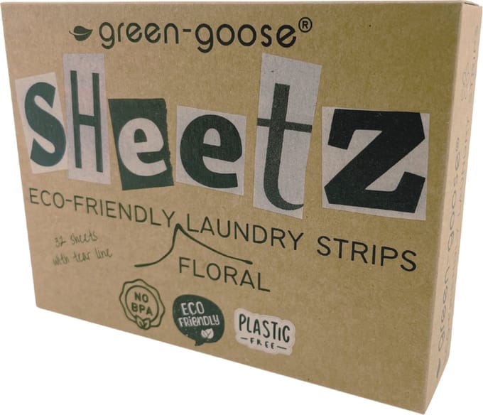 green-goose® Wasstrips | 32 Wasbeurten | Zomerbloemen