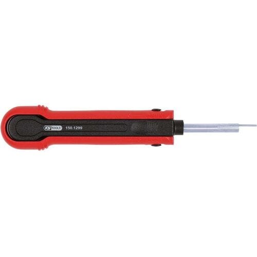 KS Tools 150.1299 Ontgrendelgereedschap voor platte stekker/platte stekkerhulzen 0,8 mm, 1,5 mm (Delphi Ducon)