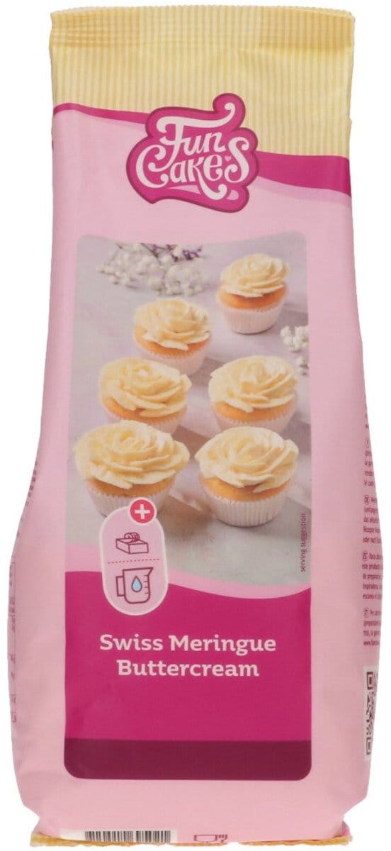 FunCakes Mix voor Swiss Meringue Botercrème - 800g - Bakmix