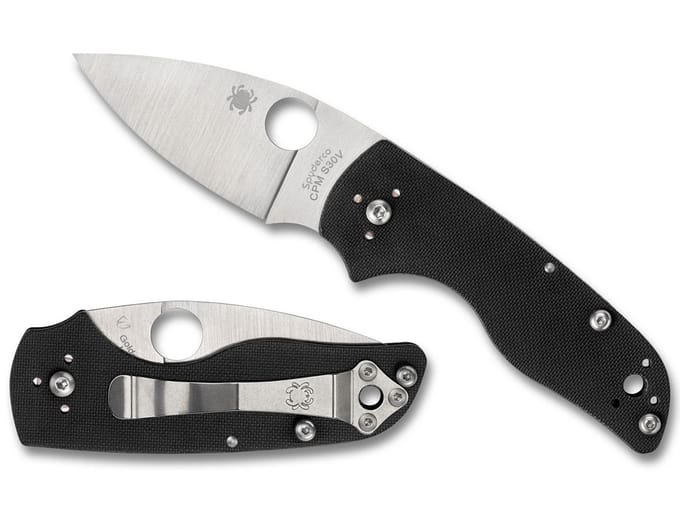 Spyderco Zakmes Lil Native Slipjoint Black CPM S30V PE