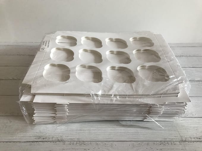 BrandNewCake® Cupcake Doos voor 12 Cupcakes met insert - Set van 25 Cupcake Dozen
