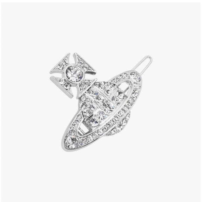 Vivienne Westwood 6703000c 02p116 Corinne Haarclip 6703000C 02P116 white