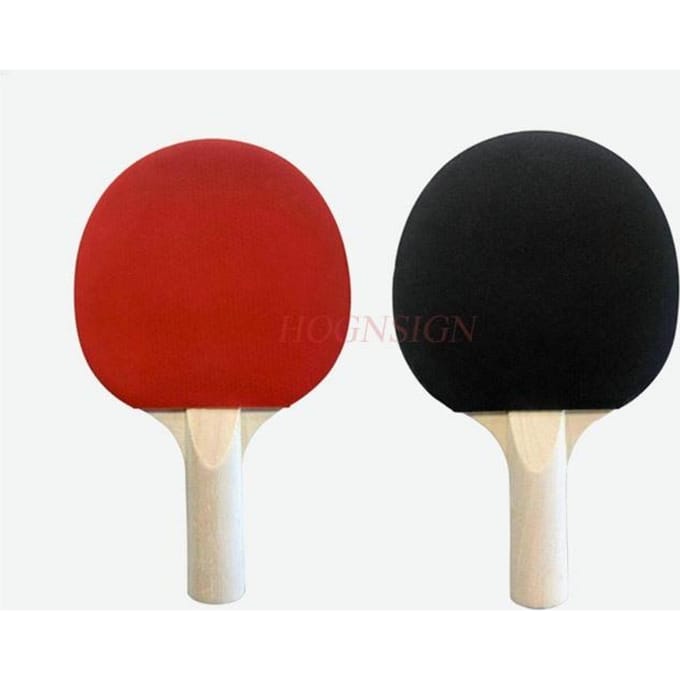 Mini Raquette de Tennis de Table pour Enfants Petite Raquette Jouet pour Bébé Débutant black