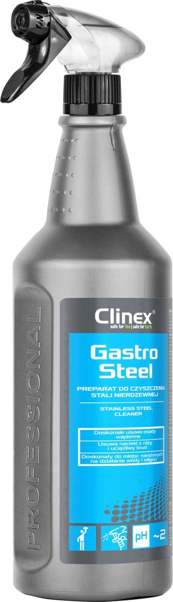 Clinex Gastro Steel RVS Reiniger 1 liter