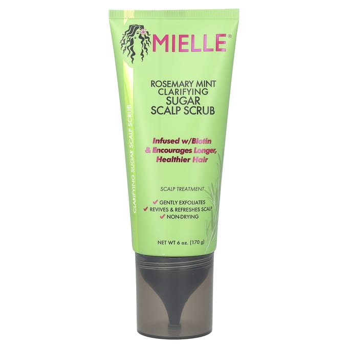 Mielle, Zuiverende Suiker Scrub voor de Hoofdhuid, Rozemarijn Munt, 170 g (170 gr) beige