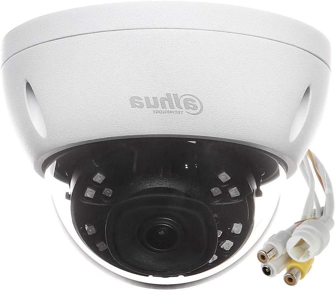 Mini Dome Camera - Beveiligingscamera Koepel - Objecten Bewaken - Hoge Resolutie Opname - 4 MP - Wit