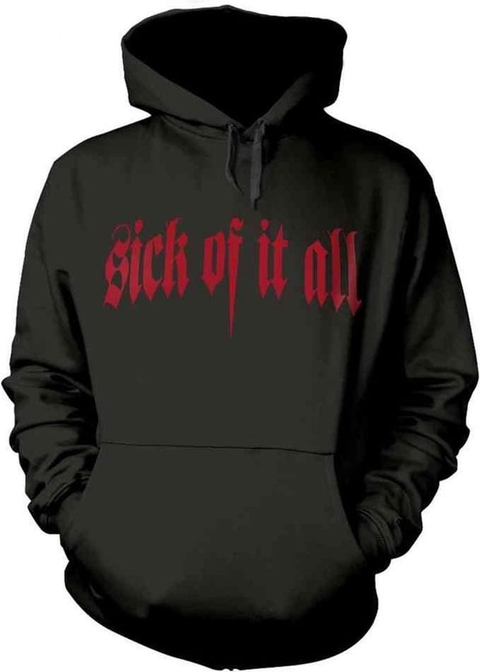 Sick Of It All Hoodie/trui -S- Eagle Zwart