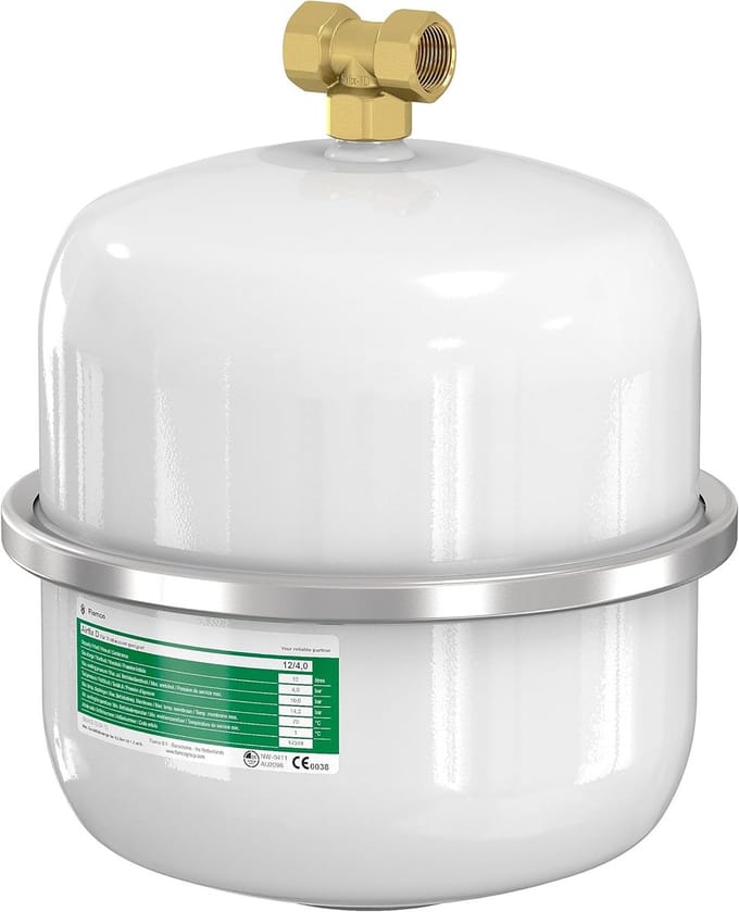 Drinkwater Expansievat 25 Liter 4/10 bar voor Verwarming en Leidingen