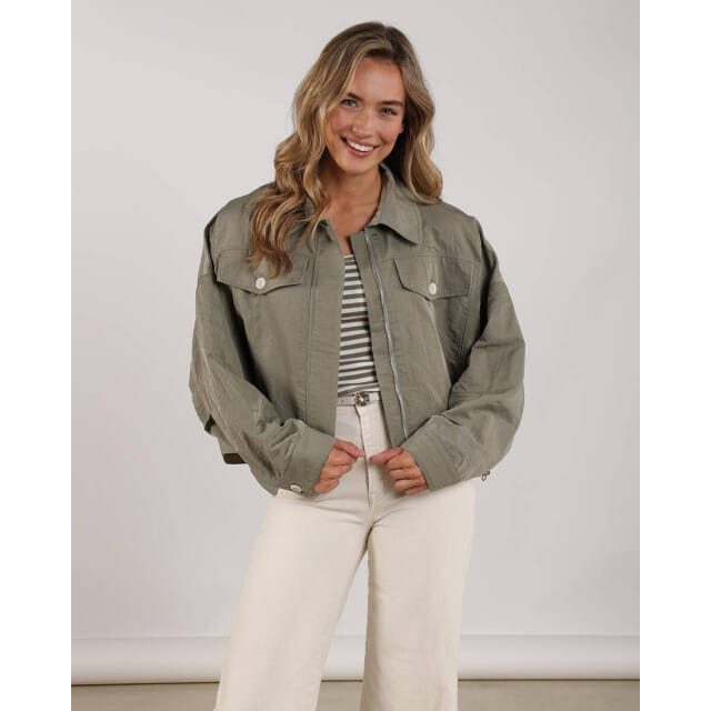 Nukus - Jas Olijf Nukus Lia Jacket Olijf Nks13055