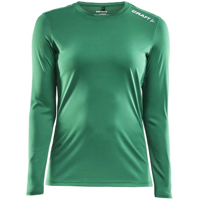 Craft Rush Running Longsleeve Dames - Groen | Maat: M