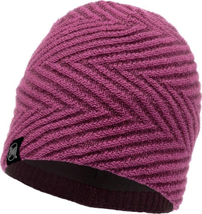 Buff Knitted & Polar Unisex Muts - Purple - One Size