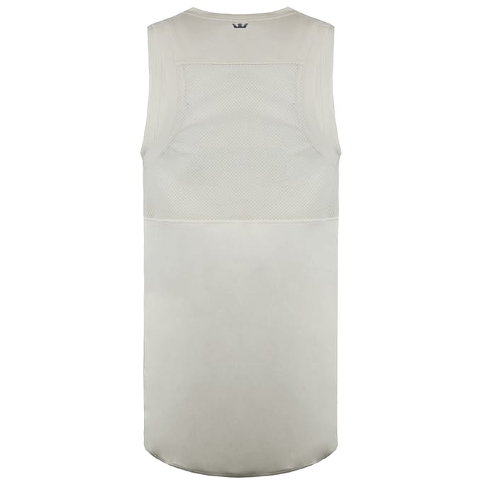 Supra V-Hals Mouwloos Off White Heren Grafisch Logo Vest 192180 036
