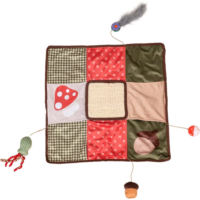 TIAKI herfst speel- en snuffelmat voor katten