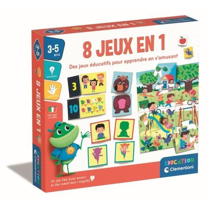 8 Jeux En 1 New (Fr).